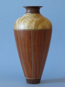 Cherry Staved Vase